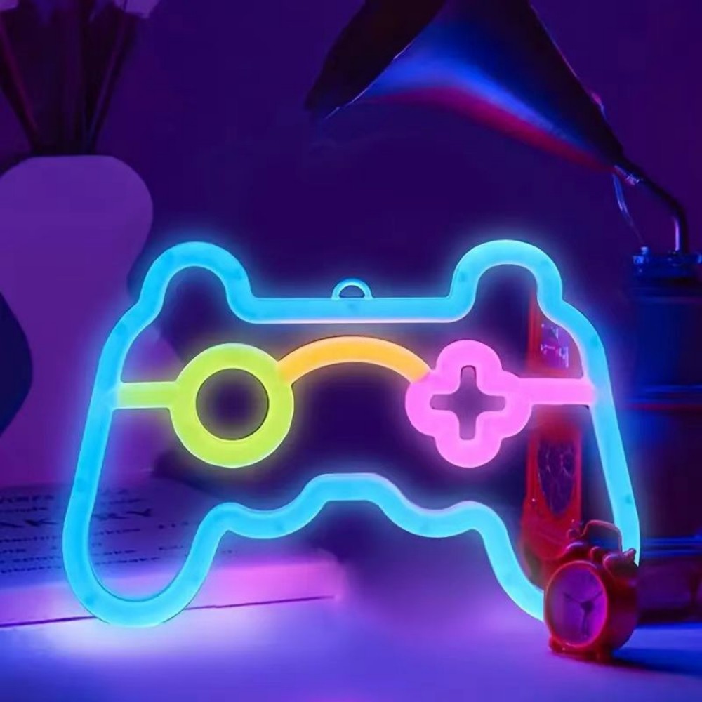 Gaming Accessories Wall - 1PC USB Powered Game Controller Neon