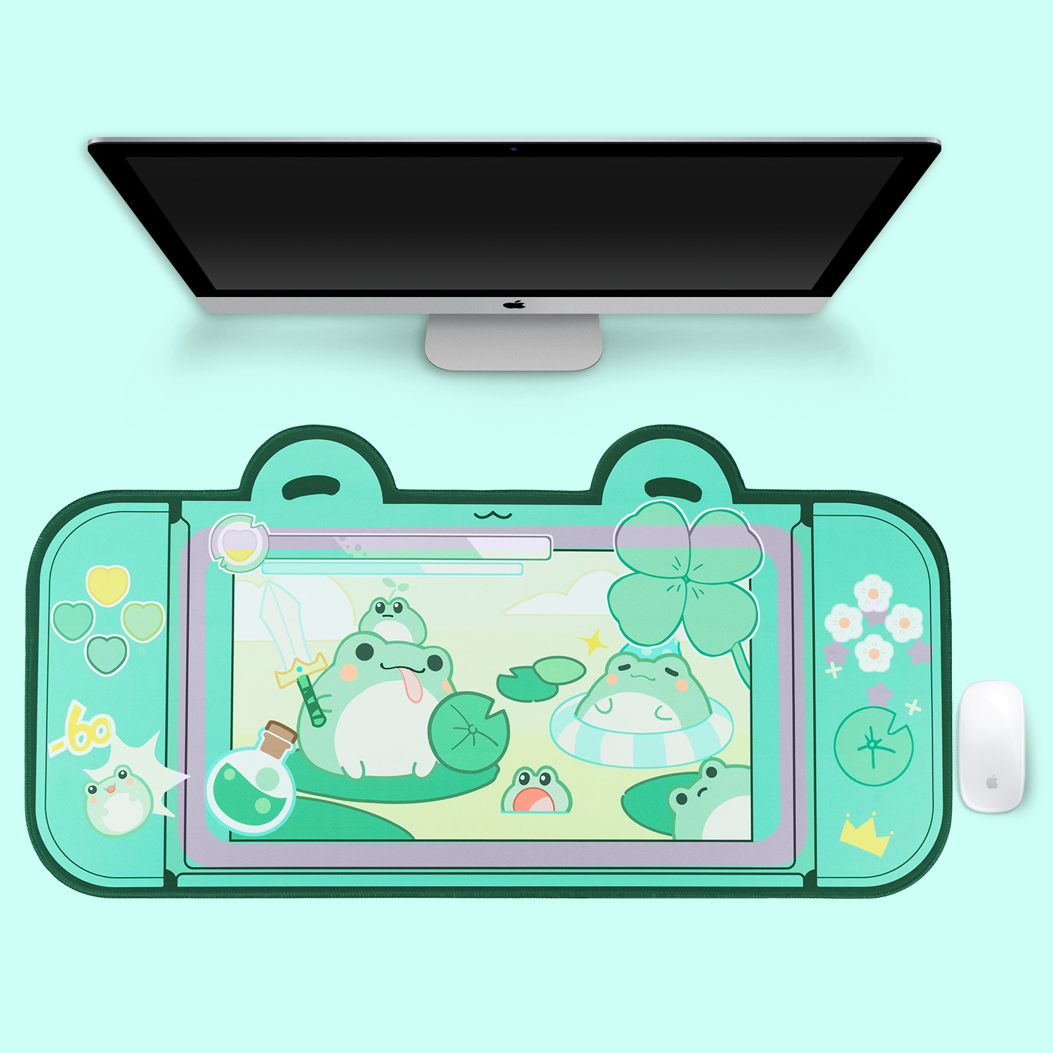 Gaming Accessories Cute - Extra Large Kawaii Gaming Mouse Pad