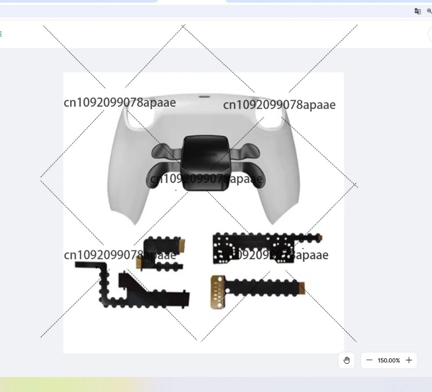 Gaming Accessories Controller - 11223344PS5 Controller Back Button Attachment, Customizable