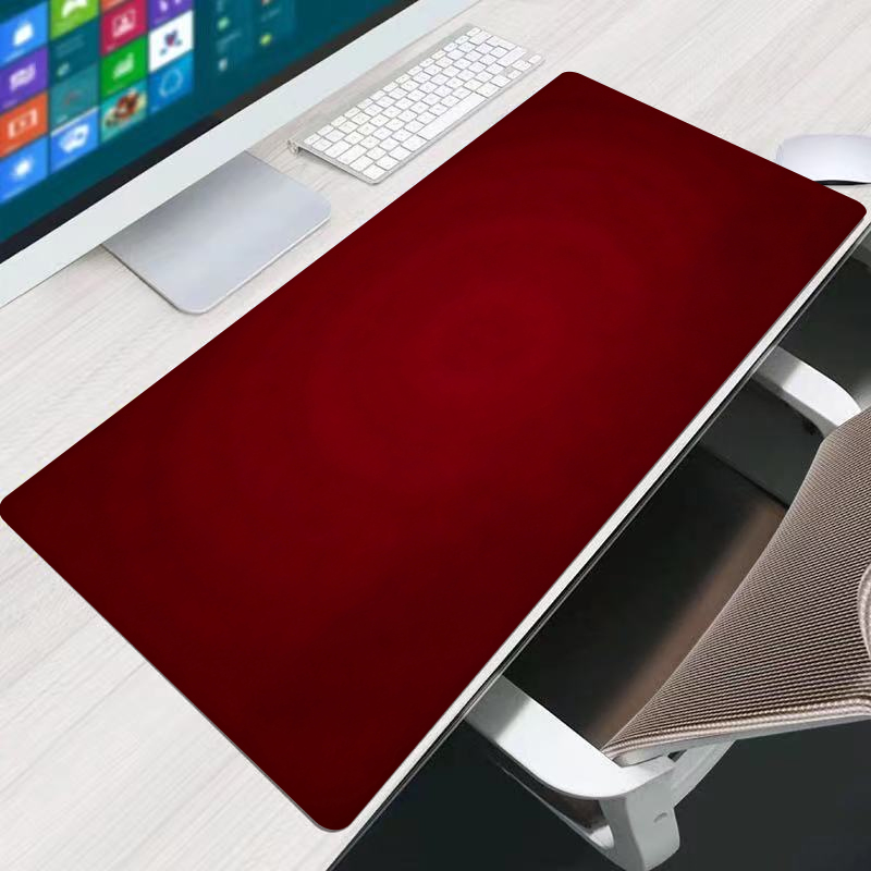 Gaming Accessories For Gaming Desk - Red Mouse Pad Office Extended Desk