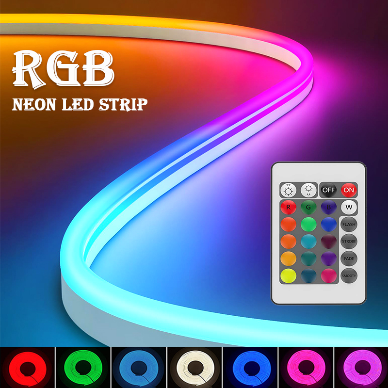 Gaming Accessories Wall - USB LED Neon Rope Lights, RGB