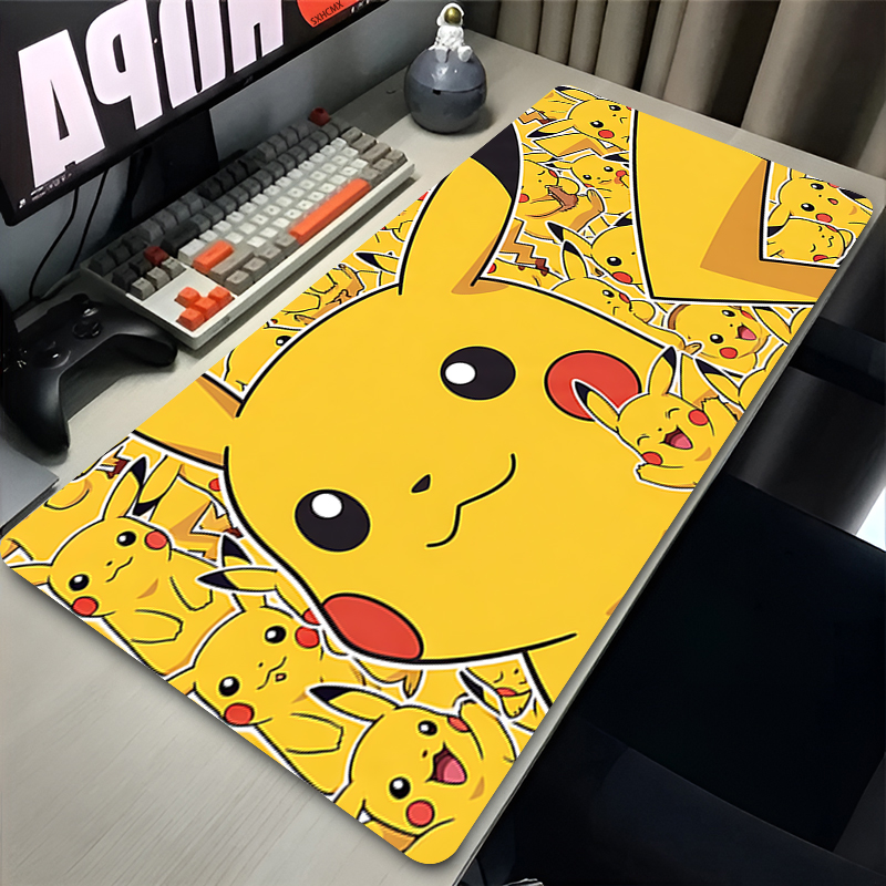 Gaming Accessories Gamer - Mouse Pad P-pokemon Pikachu Computer Gaming