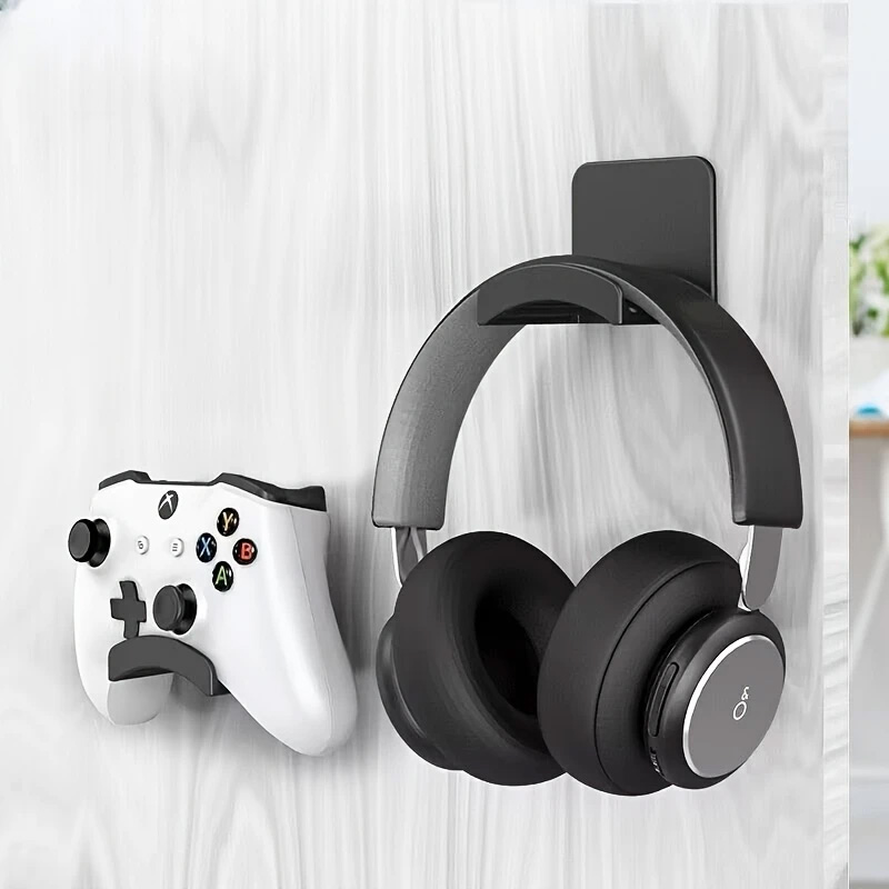 4Pcs Black Adhesive Headphone  - Gaming Accessories For Gaming Desk recensione e prezzo