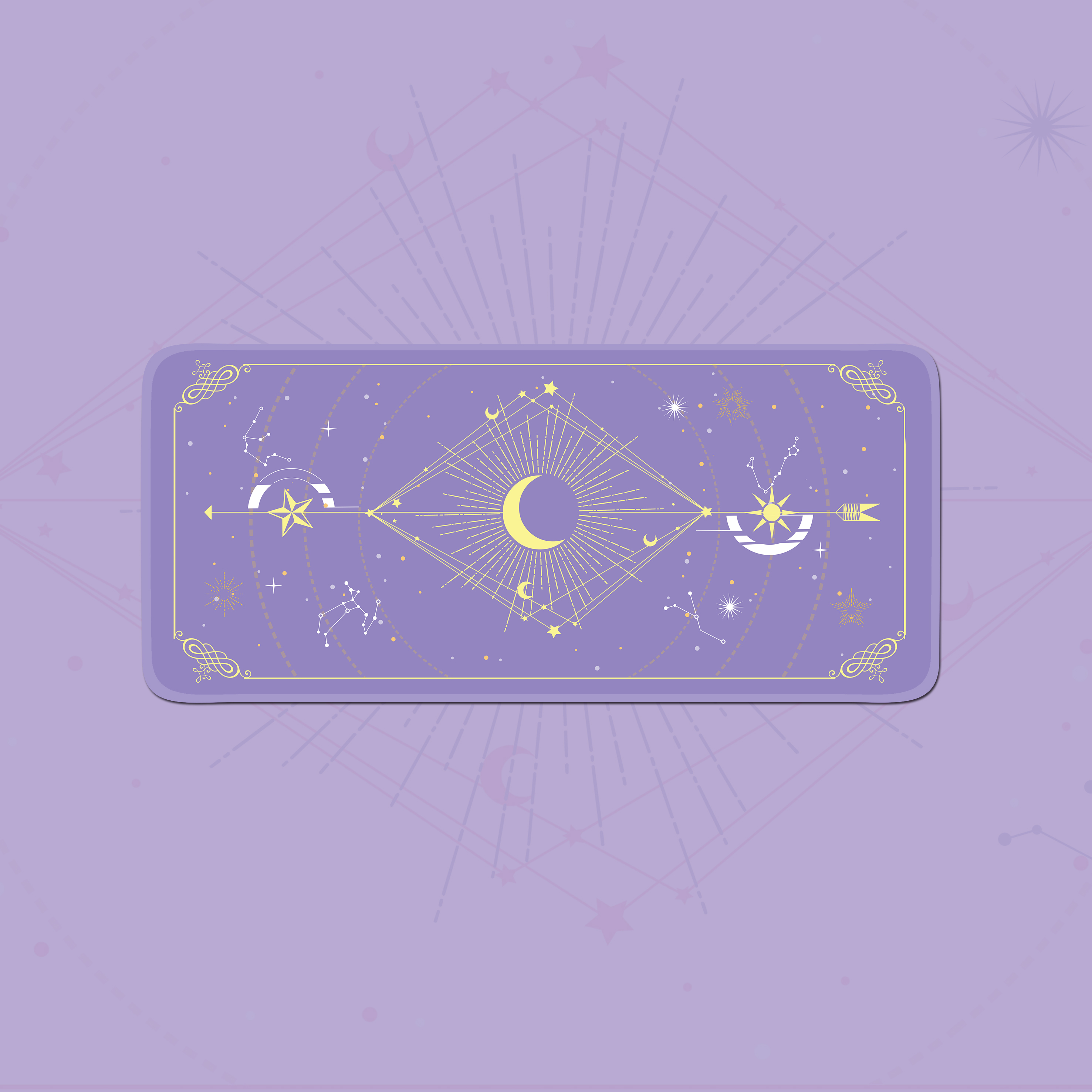 Magic Moon Star Purple  Extra  - Gaming Accessories Cute recensione e prezzo