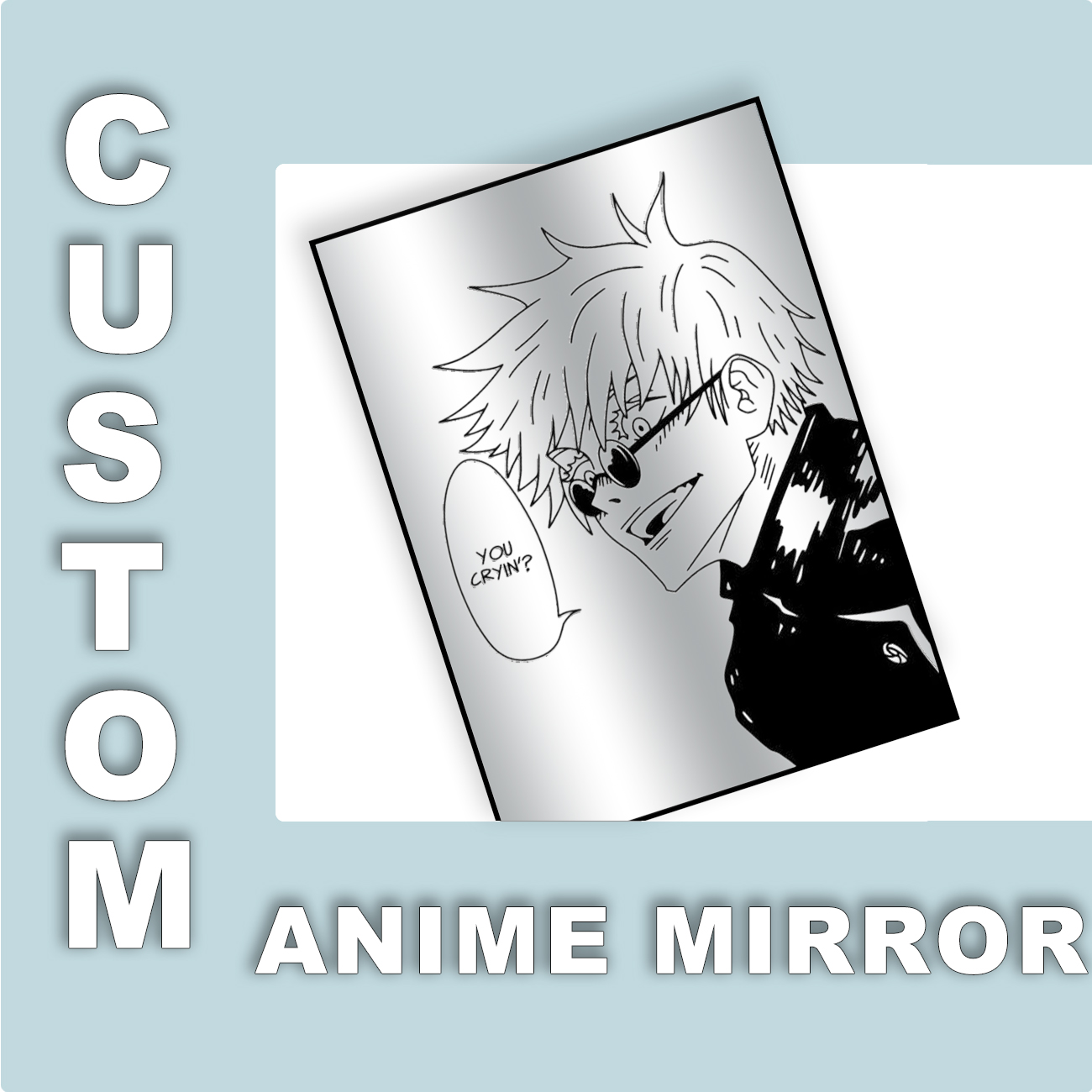 Custom Design Anime Mirror Vin - Gaming Accessories Wall recensione e prezzo
