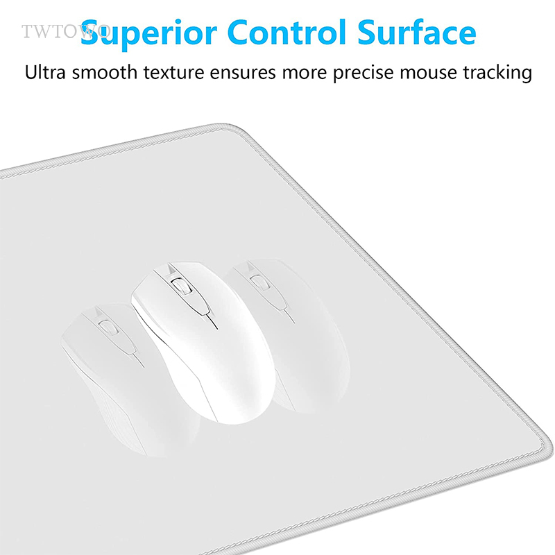White Mouse Pad Gaming XL HD C - Gaming Accessories White recensione e prezzo
