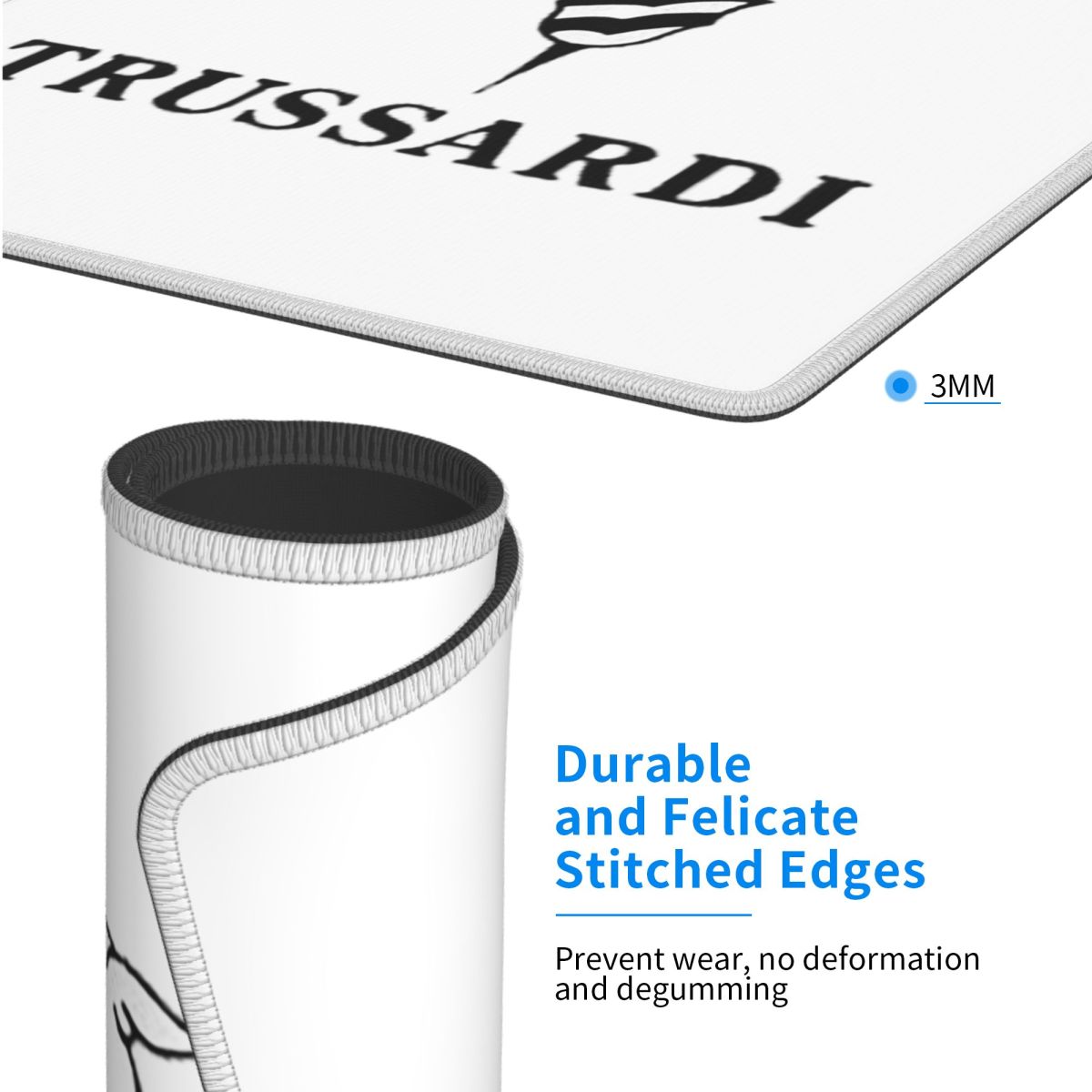 Trussardis Logo 7x9 in 22x18 c - Gaming Accessories Logo recensione e prezzo