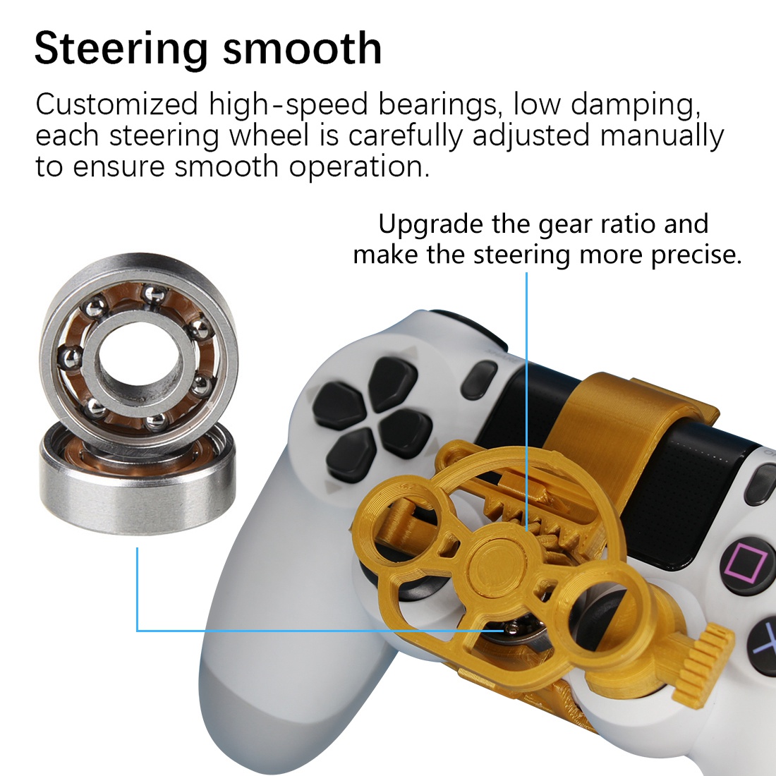 Gaming Racing Wheel Mini Steer - Gaming Accessories Controller recensione e prezzo