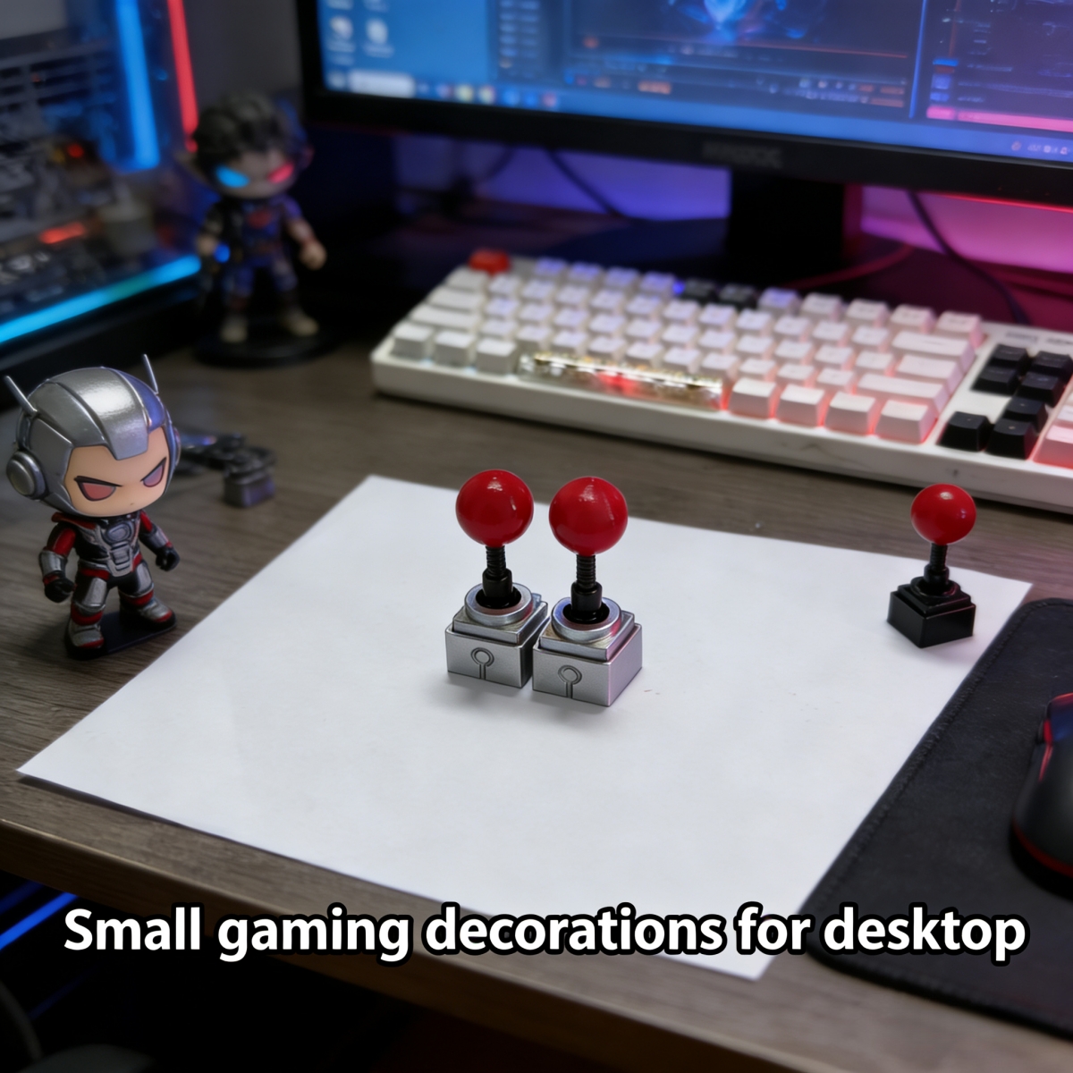 NEW Artisan Keycaps Game Rocke - Gaming Accessories Cute recensione e prezzo