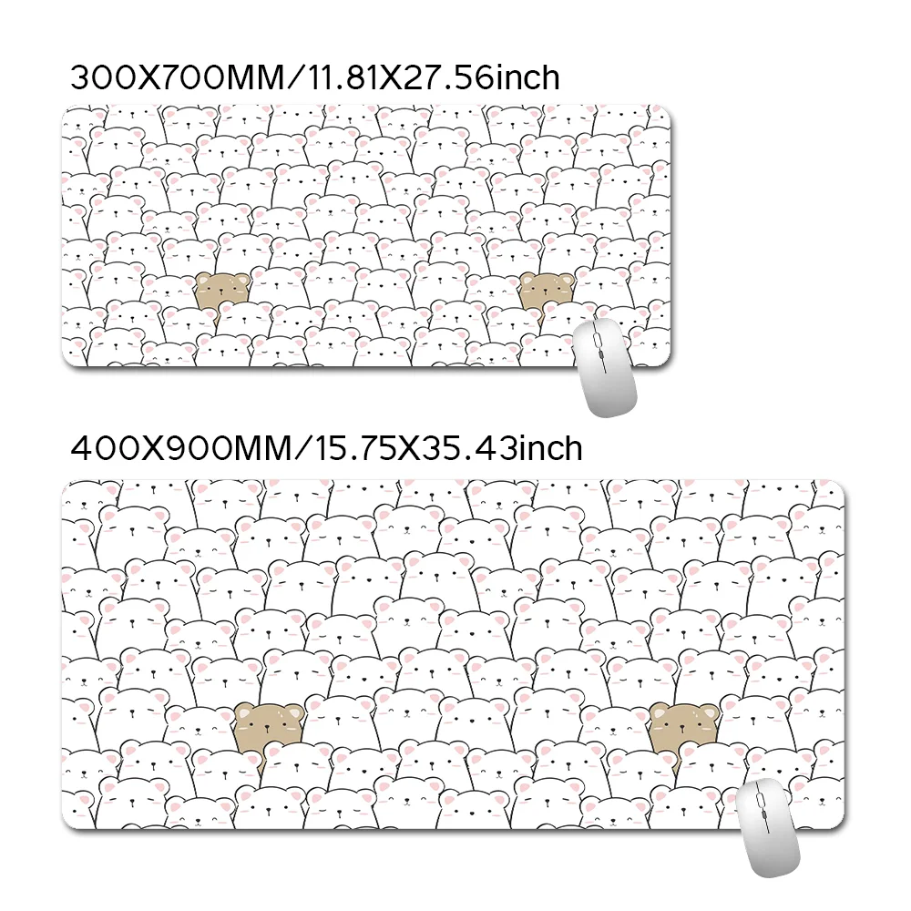 White Bear Gaming Mousepad 900 - Gaming Accessories White recensione e prezzo
