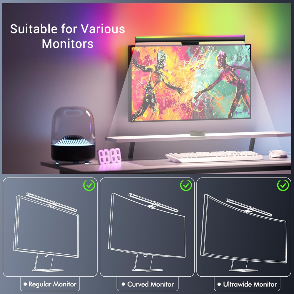 Screen Hanging Lamp Monitor Li - Gaming Zone Accessories recensione e prezzo