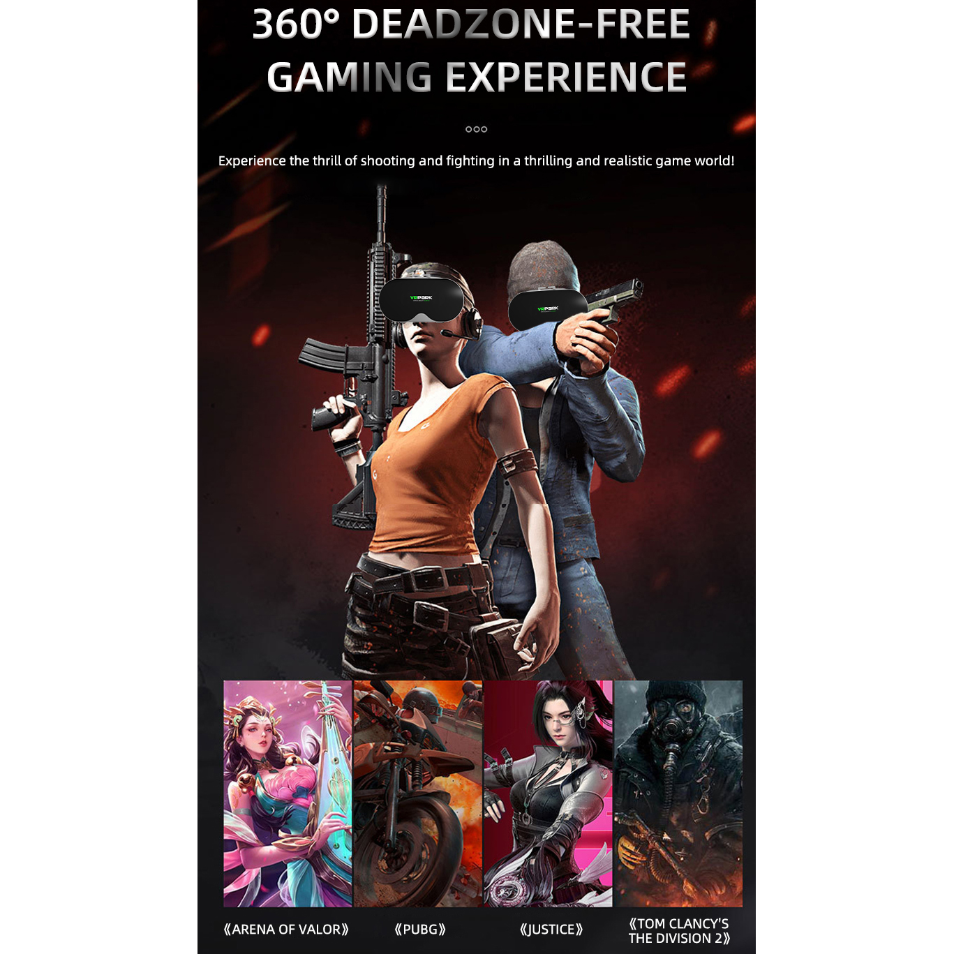 Virtual Reality 3D VR Glasses  - Gaming Accessories Kids recensione e prezzo