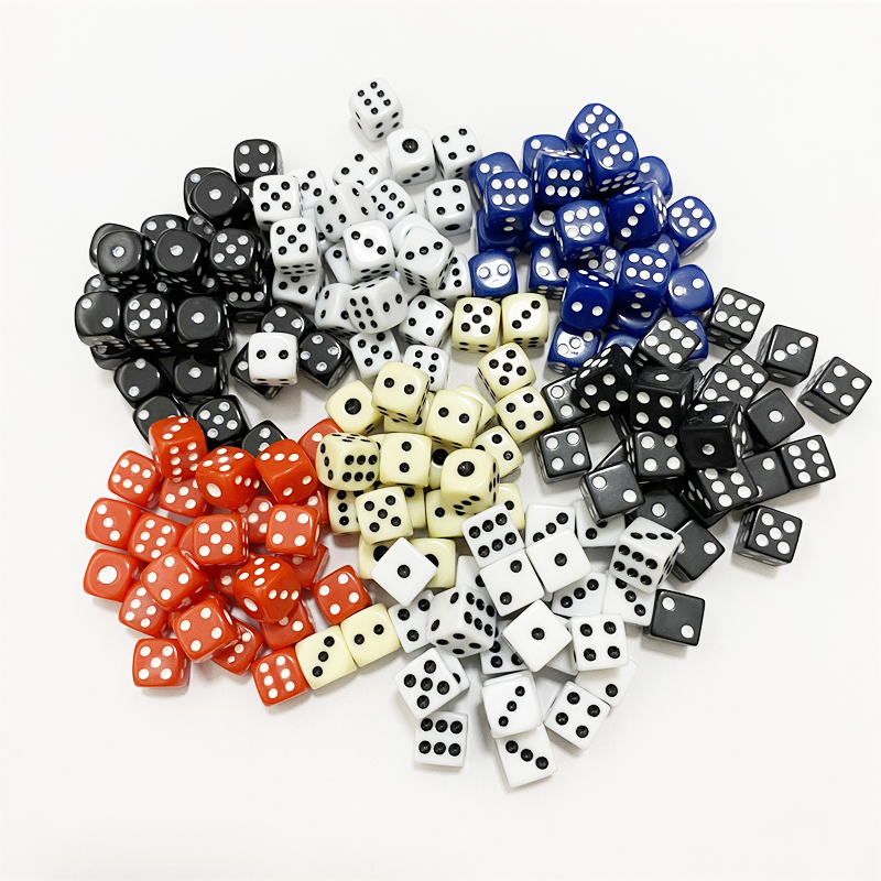 50 Piece 10mm Acrylic Square P - Gaming Accessories White recensione e prezzo
