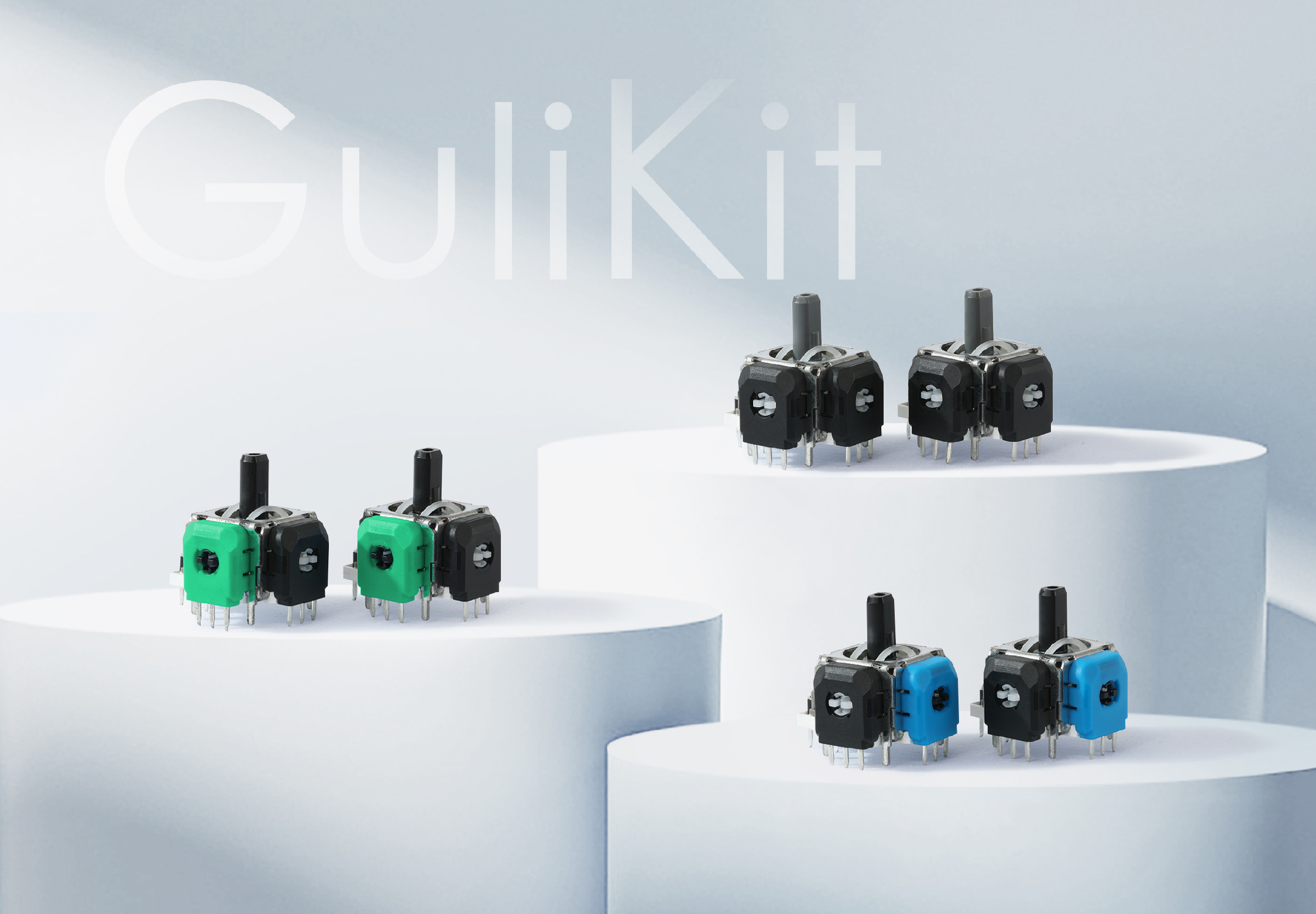 10 Pairs GuliKit TMR Joystick  - Gaming Accessories Controller recensione e prezzo