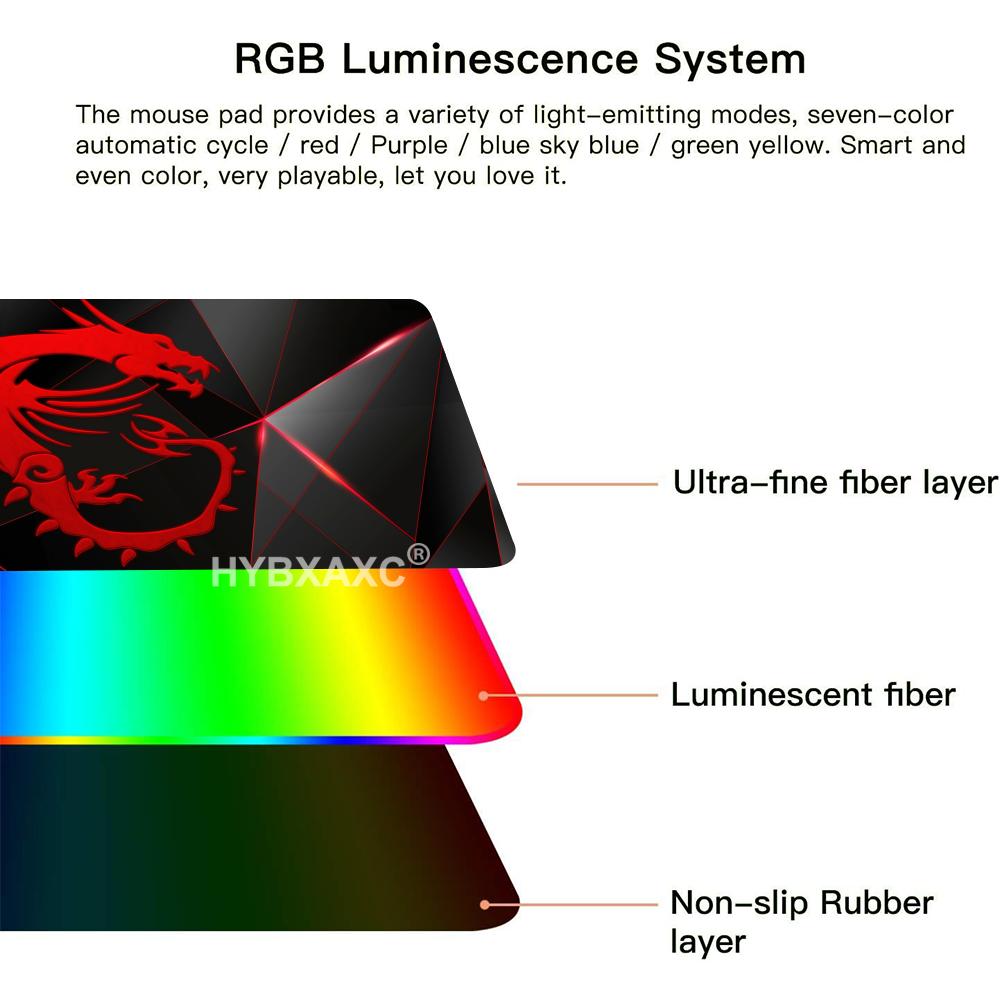 Gaming Mouse Pad Rgb Msi LOGO  - Gaming Accessories Logo recensione e prezzo