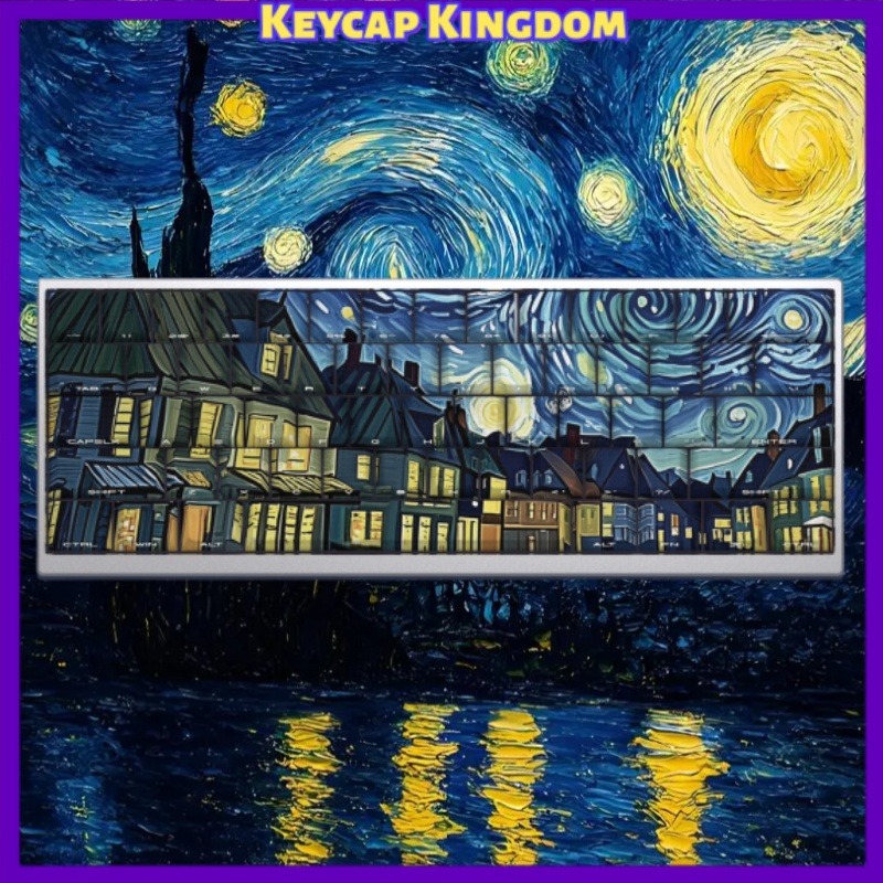 Van Gogh Starry Sky Theme Keyc - Gaming Accessories To Gift recensione e prezzo