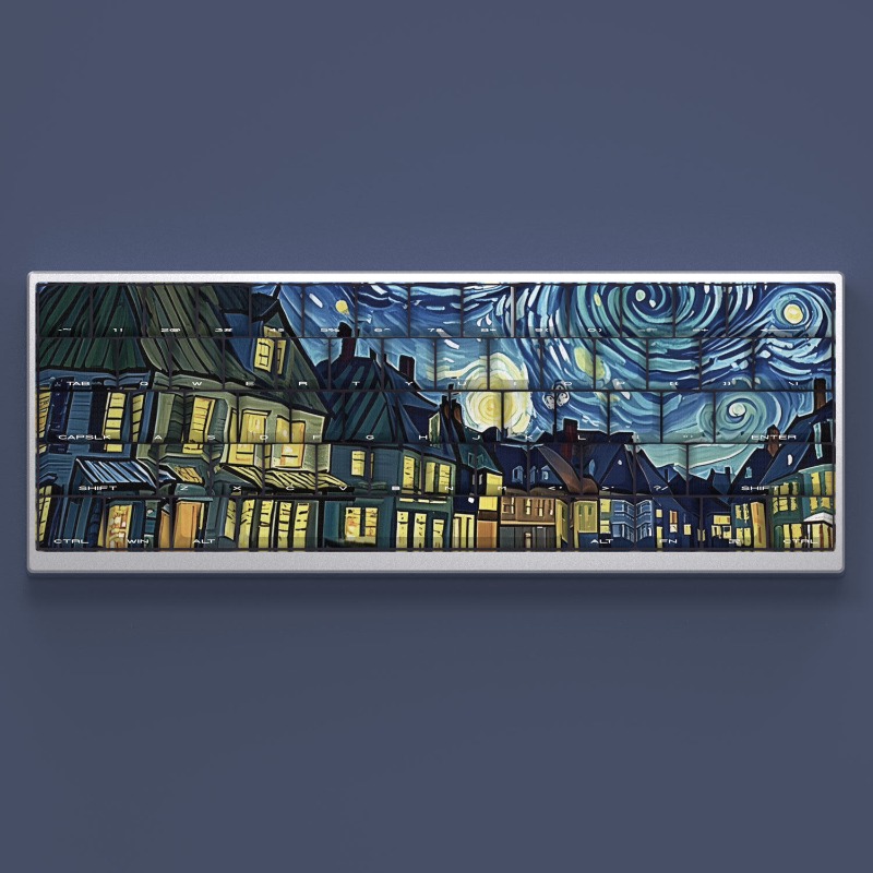 Van Gogh Starry Sky Theme Keyc - Gaming Accessories To Gift recensione e prezzo