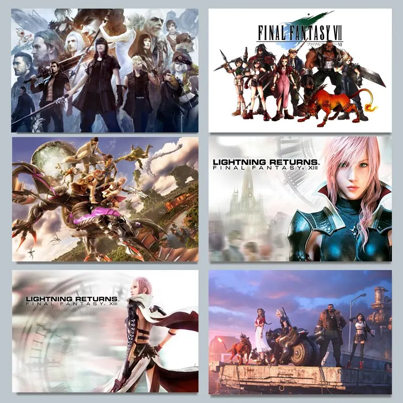 Final Fantasy VII Vaporwave Ca - Gaming Accessories Wall recensione e prezzo