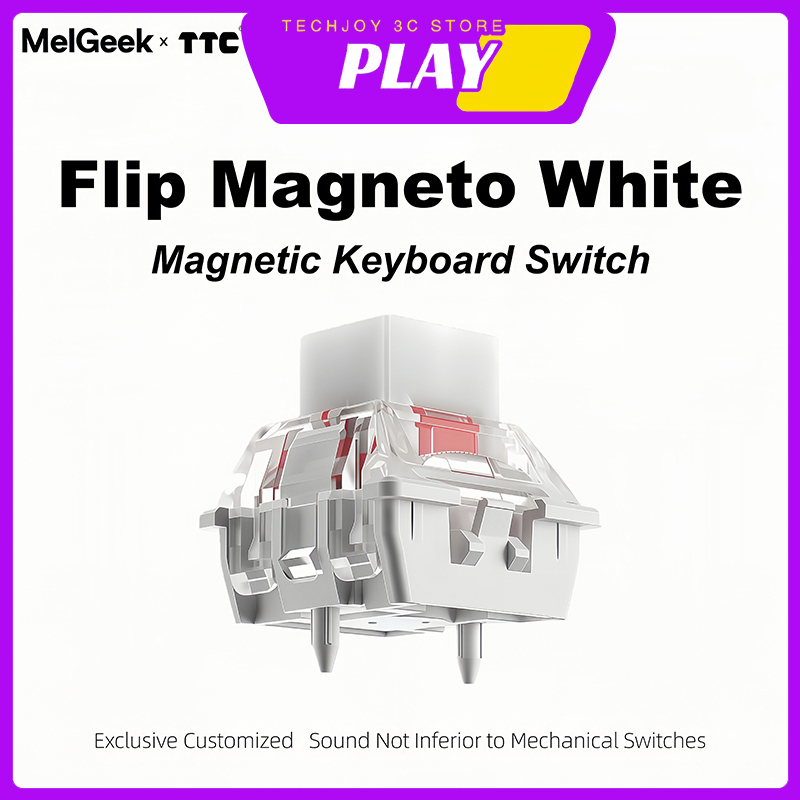 MelGeek x TTC Flip Magneto Whi - Gaming Accessories White recensione e prezzo