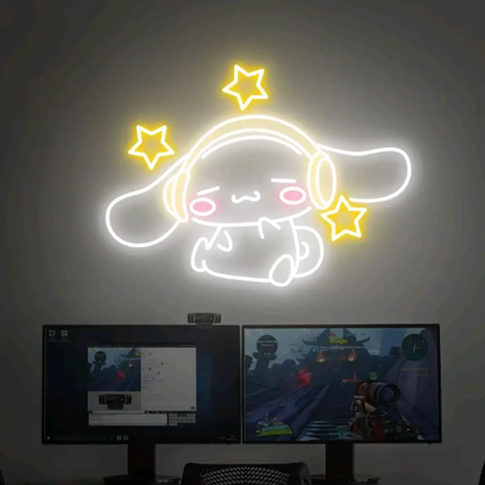 Cinnamoroll Headphones Neon Si - Gaming Accessories Wall recensione e prezzo
