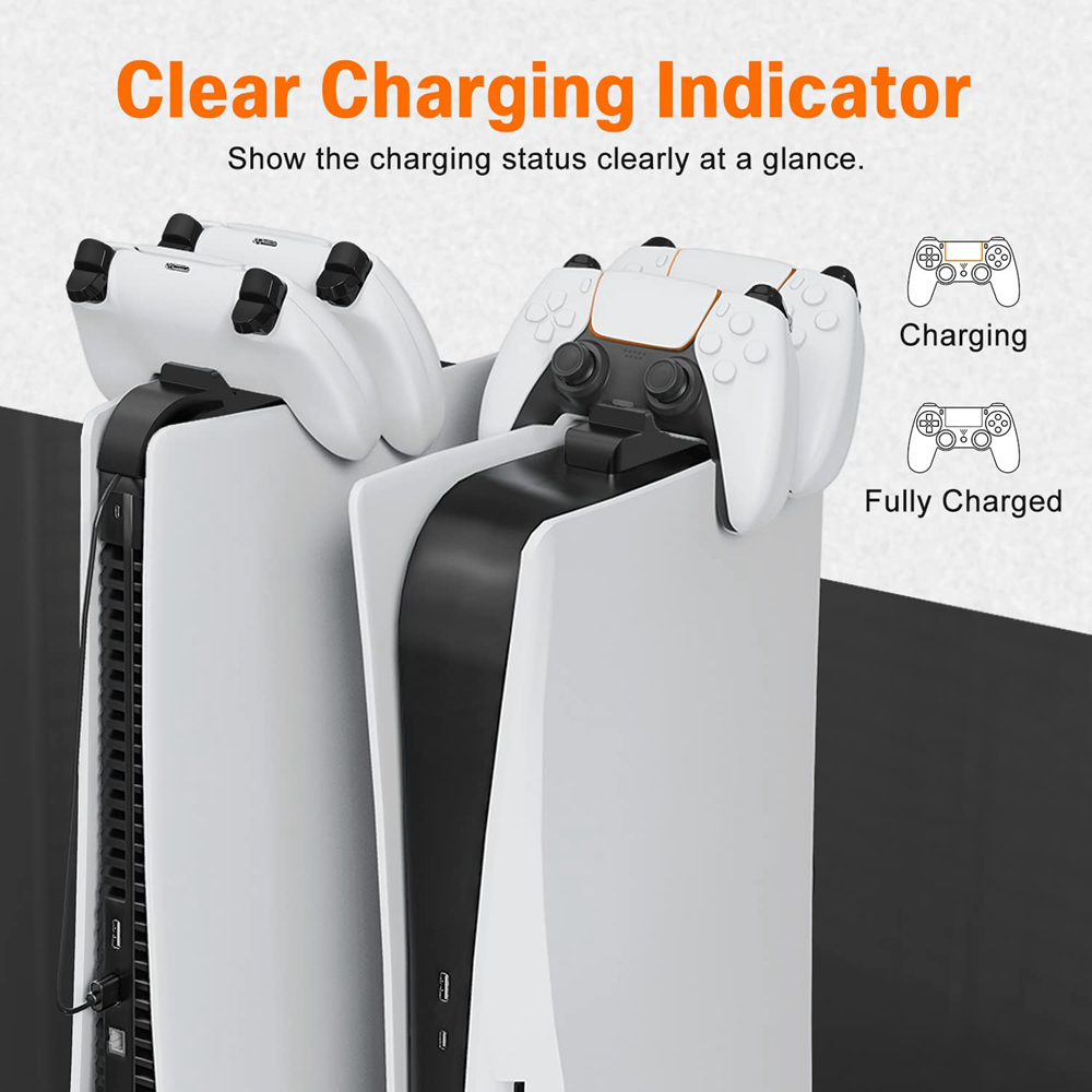 for PS5 Controller Charger Gam - Gaming Zone Accessories recensione e prezzo