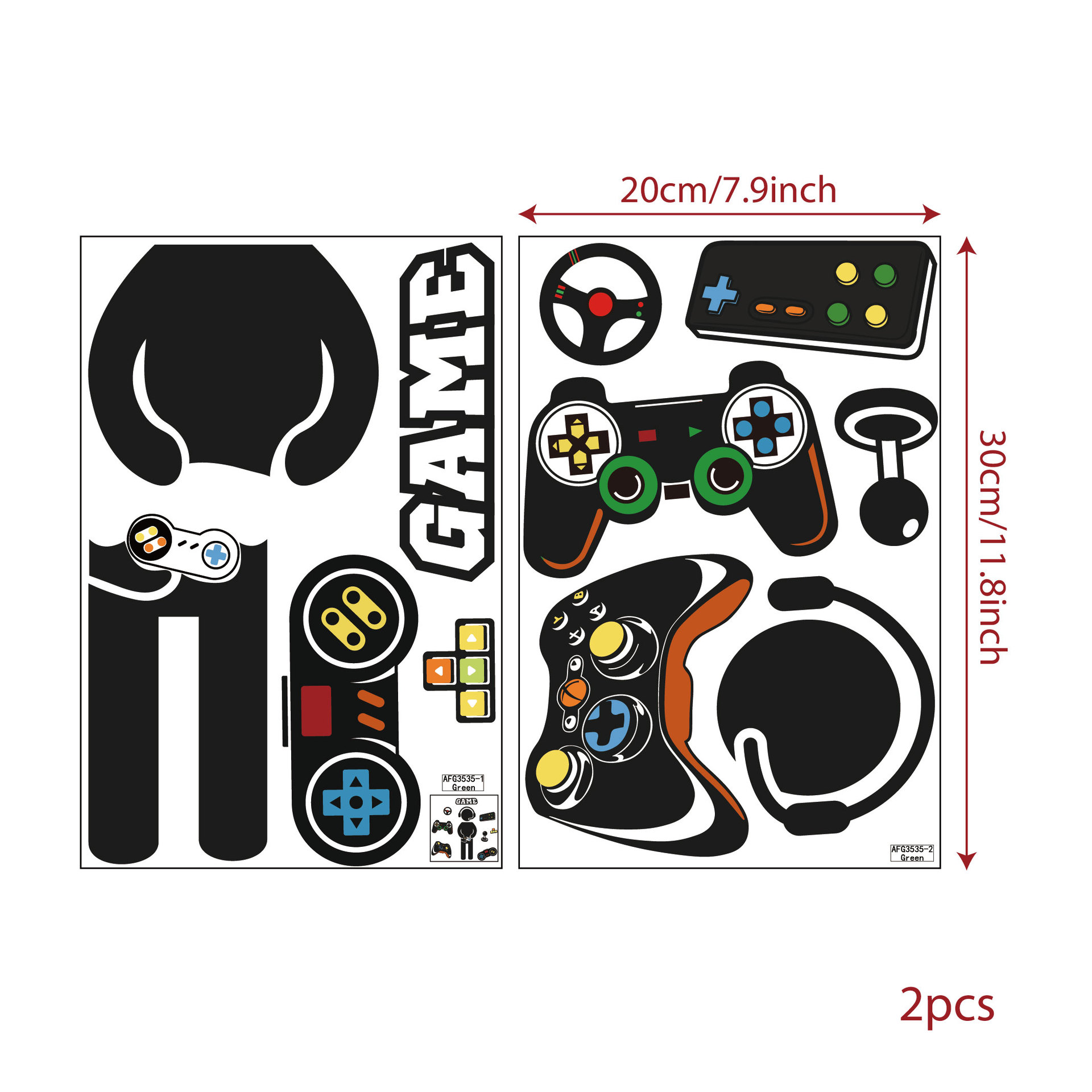 Game Handle Gaming Zone Lumino - Gaming Accessories Wall recensione e prezzo