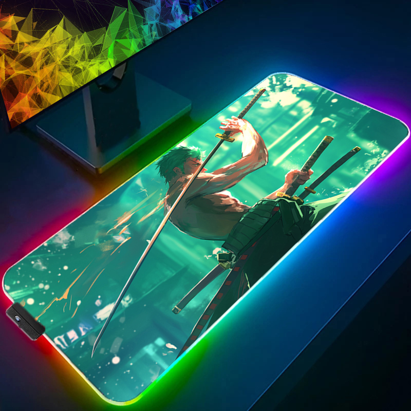 ONE PIECE Zoro Mouse Pad RGB G - Gaming Accessories Gamer recensione e prezzo