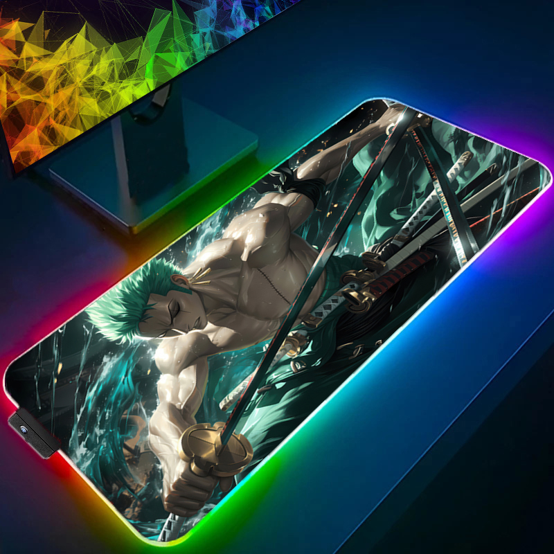 ONE PIECE Zoro Mouse Pad RGB G - Gaming Accessories Gamer recensione e prezzo