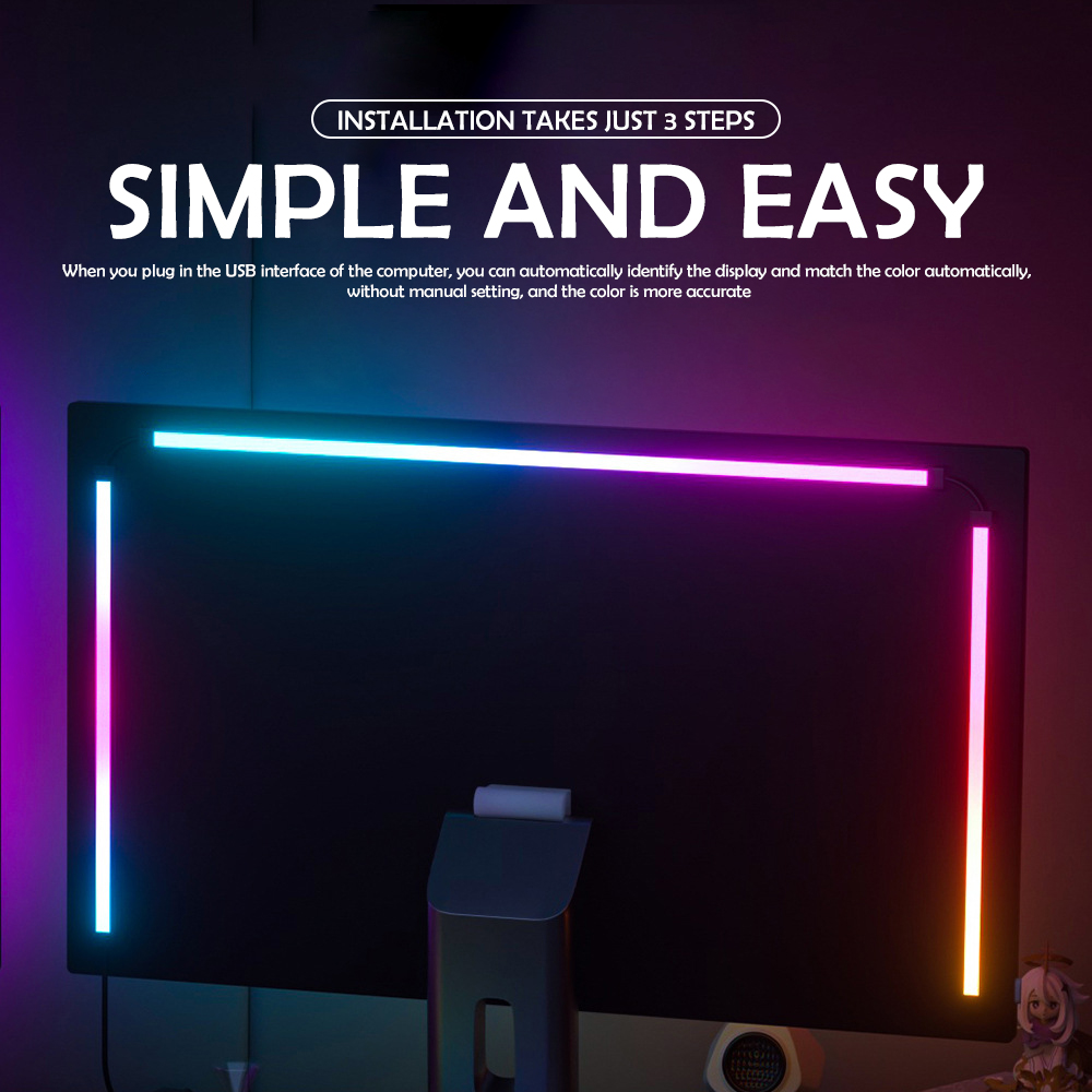 RGB Gaming Lights Strip Monito - Gaming Accessories Wall recensione e prezzo