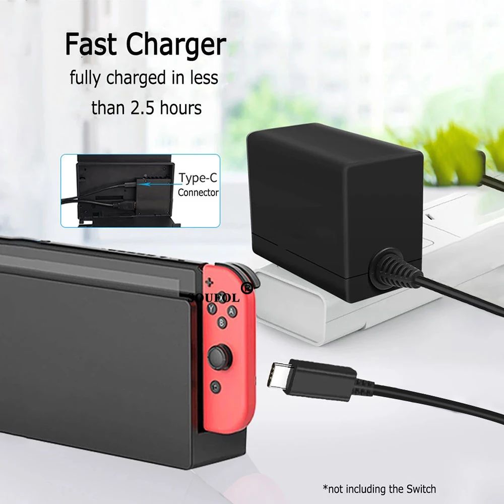 AC Power Adapter Charger For N - Gaming Accessories Wall recensione e prezzo