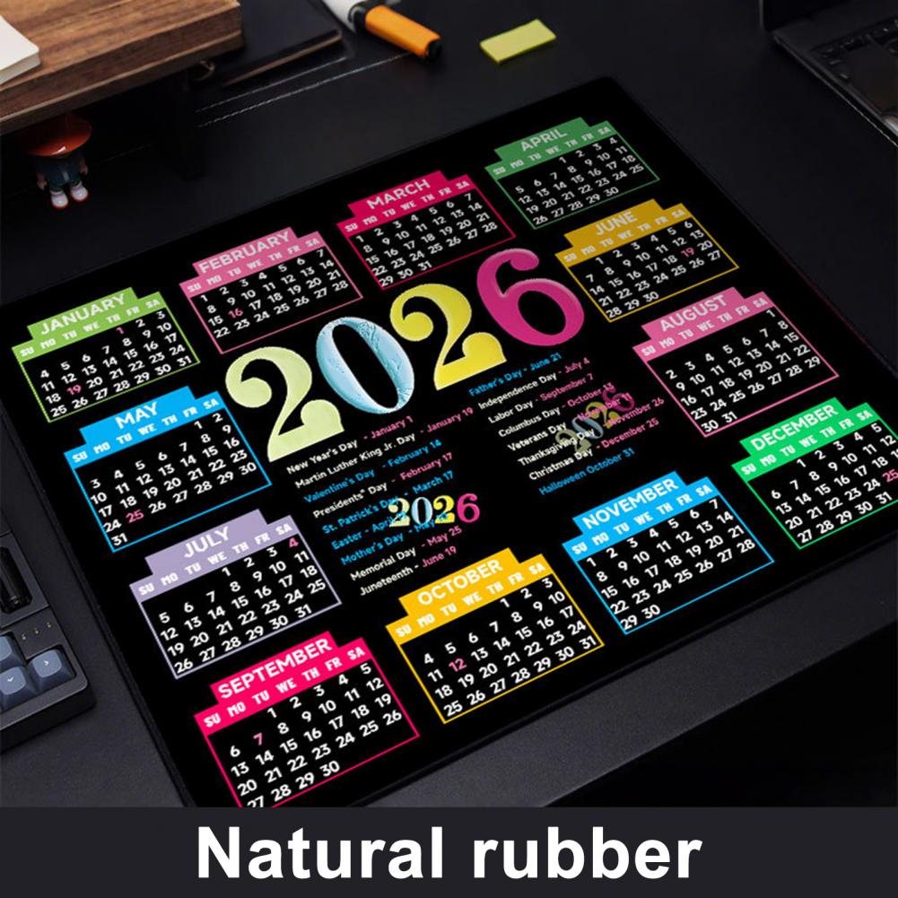 2026 Calendar Mouse Pad Waterp - Gaming Accessories For Gaming Desk recensione e prezzo