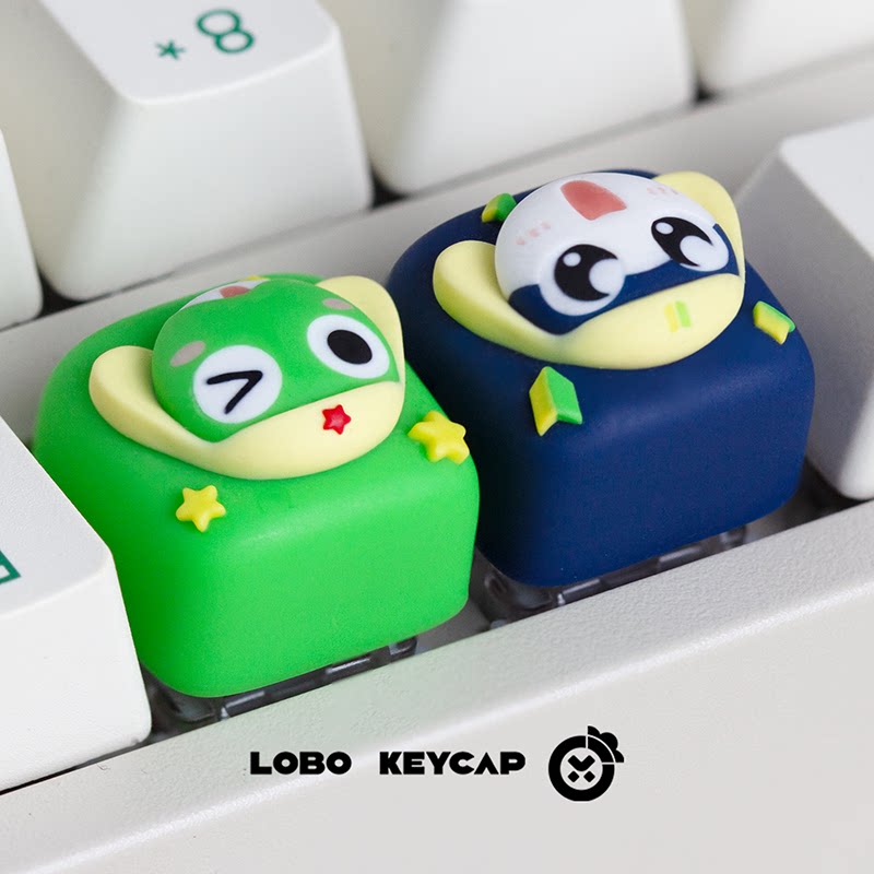 Keroro Themed Anime Keycaps Me - Gaming Accessories Cute recensione e prezzo
