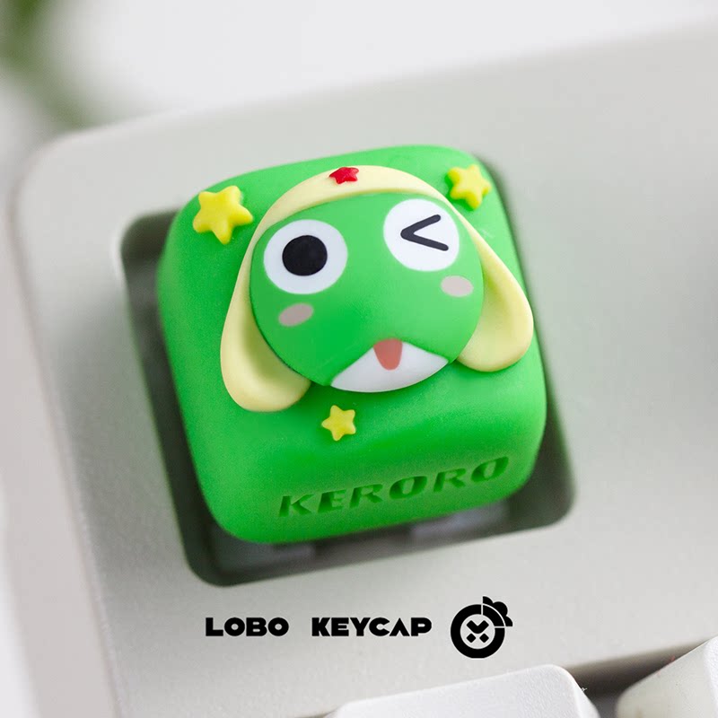Keroro Themed Anime Keycaps Me - Gaming Accessories Cute recensione e prezzo