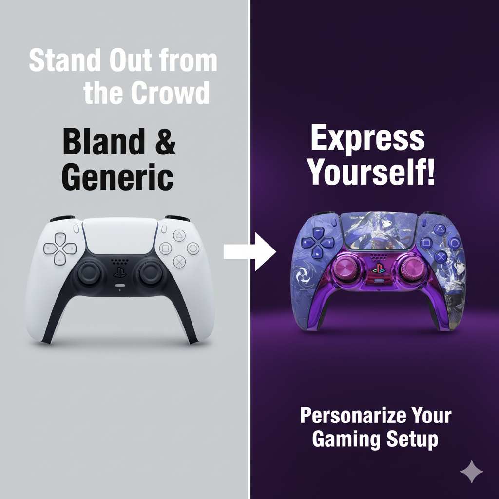 Custom PS5 Controller Shell Re - Gaming Accessories Controller recensione e prezzo