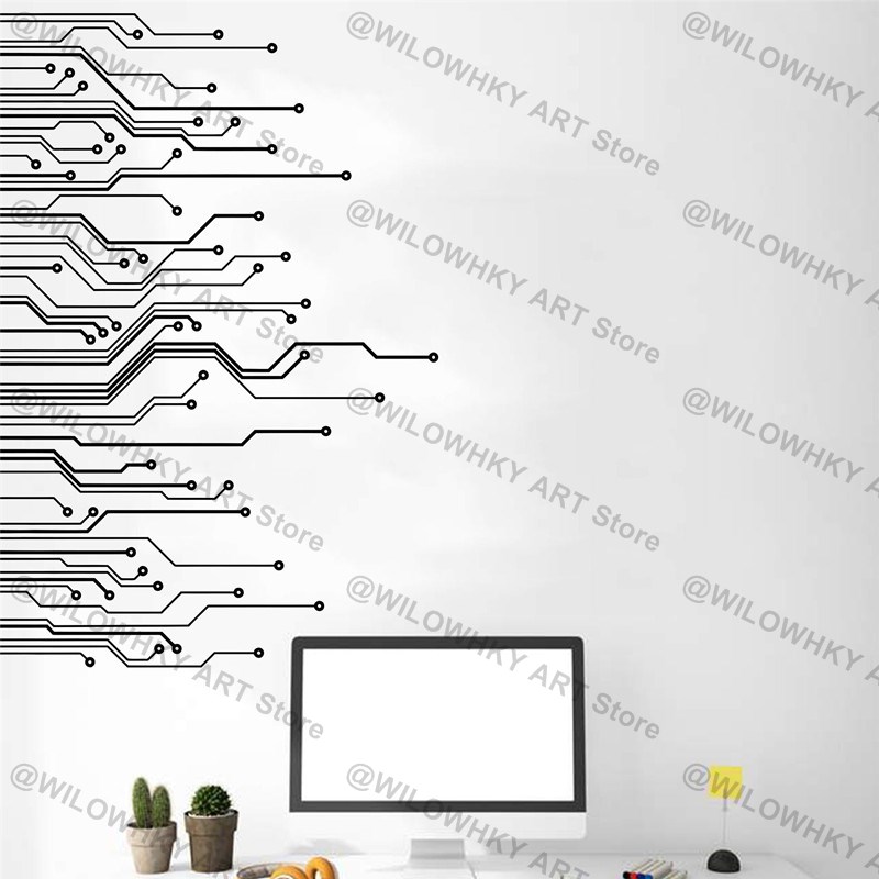 Circuit Board Science Playroom - Gaming Accessories Wall recensione e prezzo