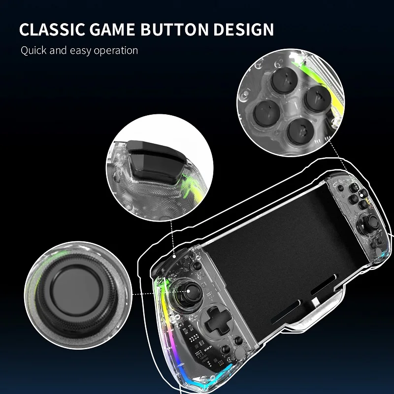 YS43 Transparent Switch Gamepa - Gaming Accessories Controller recensione e prezzo