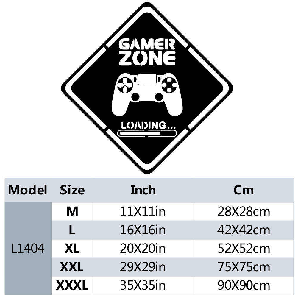 1pc Gamer Zone Door Decal Wall - Gaming Accessories Wall recensione e prezzo