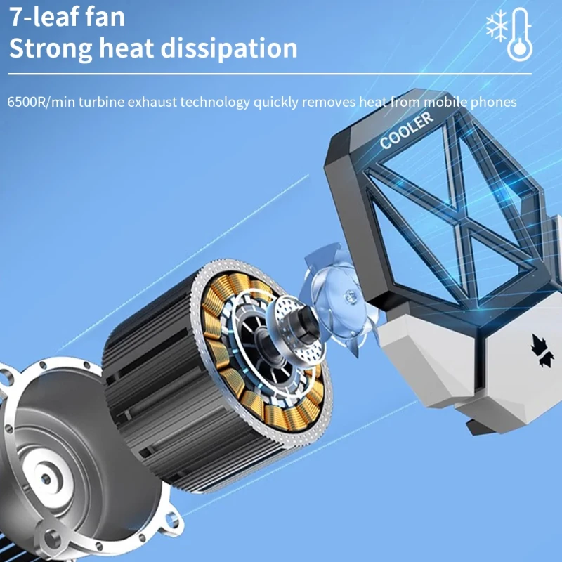DY08 Mobile Phone Cooling Fan  - Gaming Zone Accessories recensione e prezzo