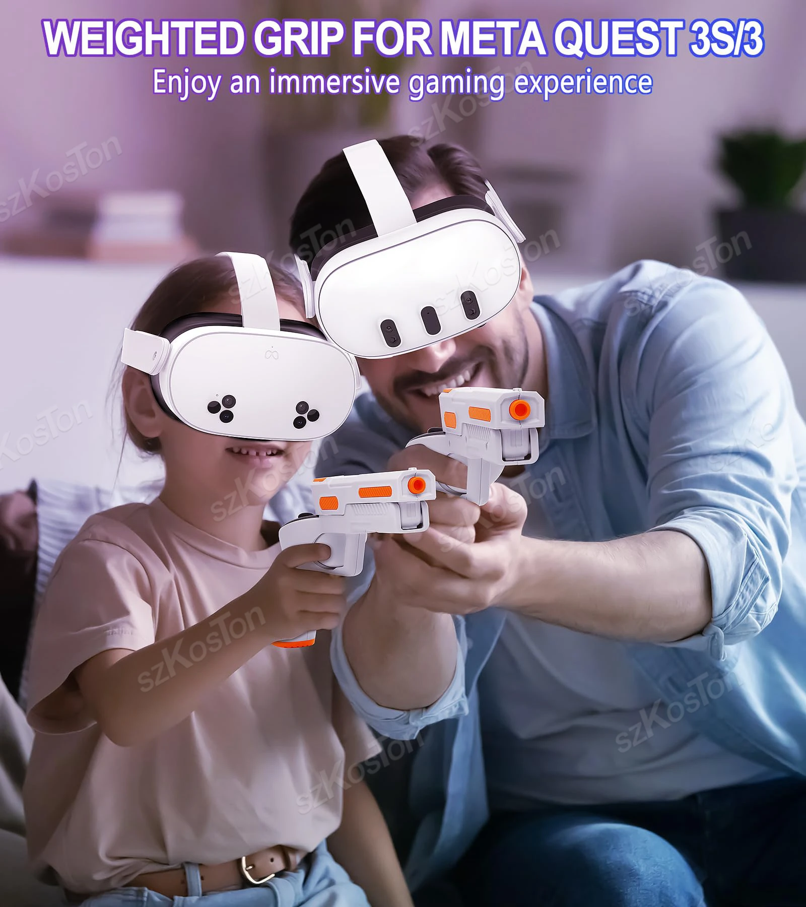 VR Gun Stock Grips for Meta Qu - Gaming Accessories Controller recensione e prezzo