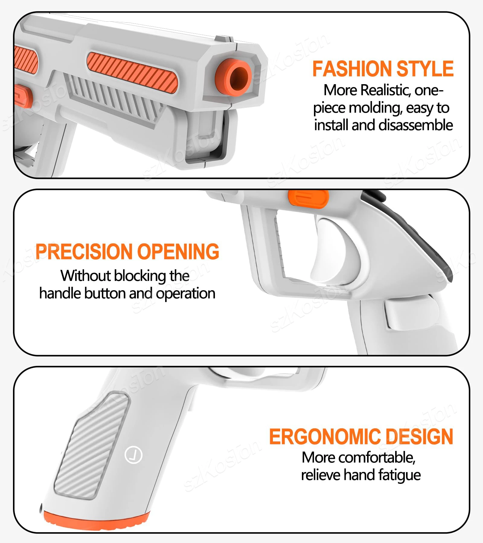 VR Gun Stock Grips for Meta Qu - Gaming Accessories Controller recensione e prezzo