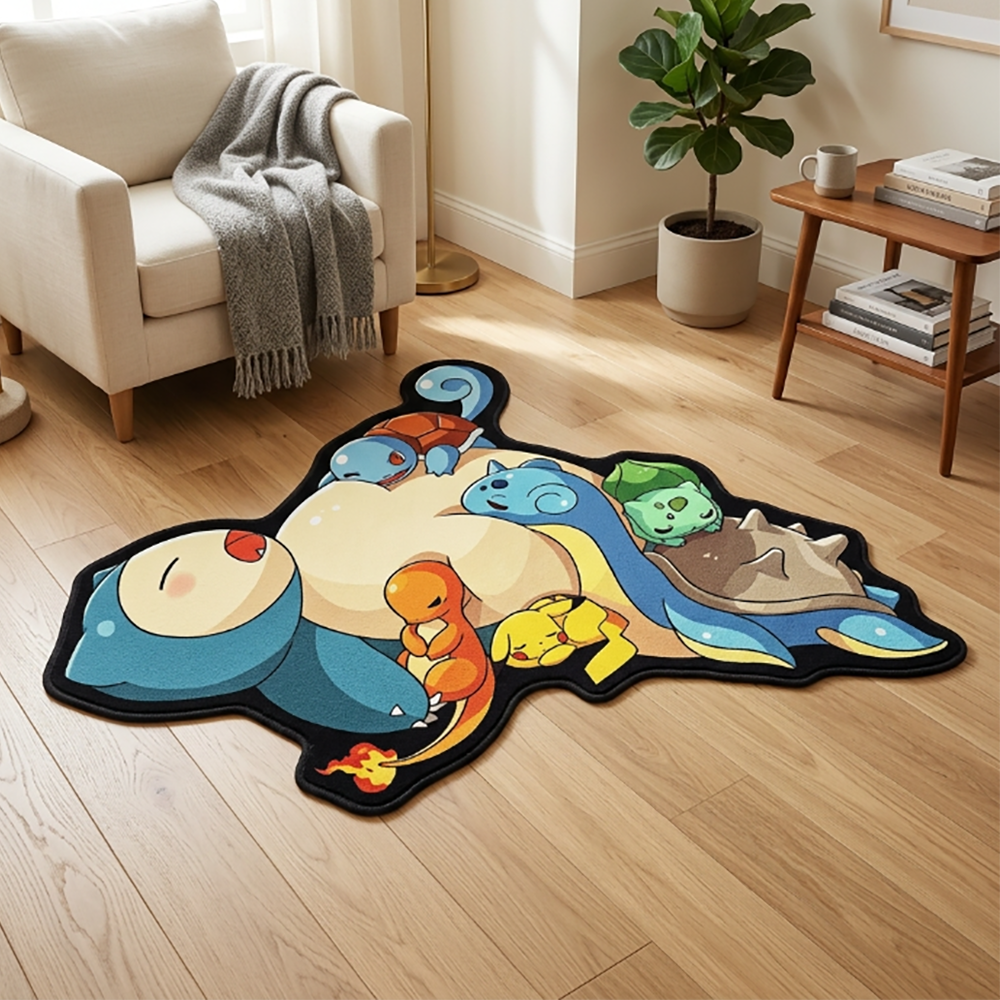 Cute Pokemon Floor Mat Snorlax - Gaming Accessories Cute recensione e prezzo