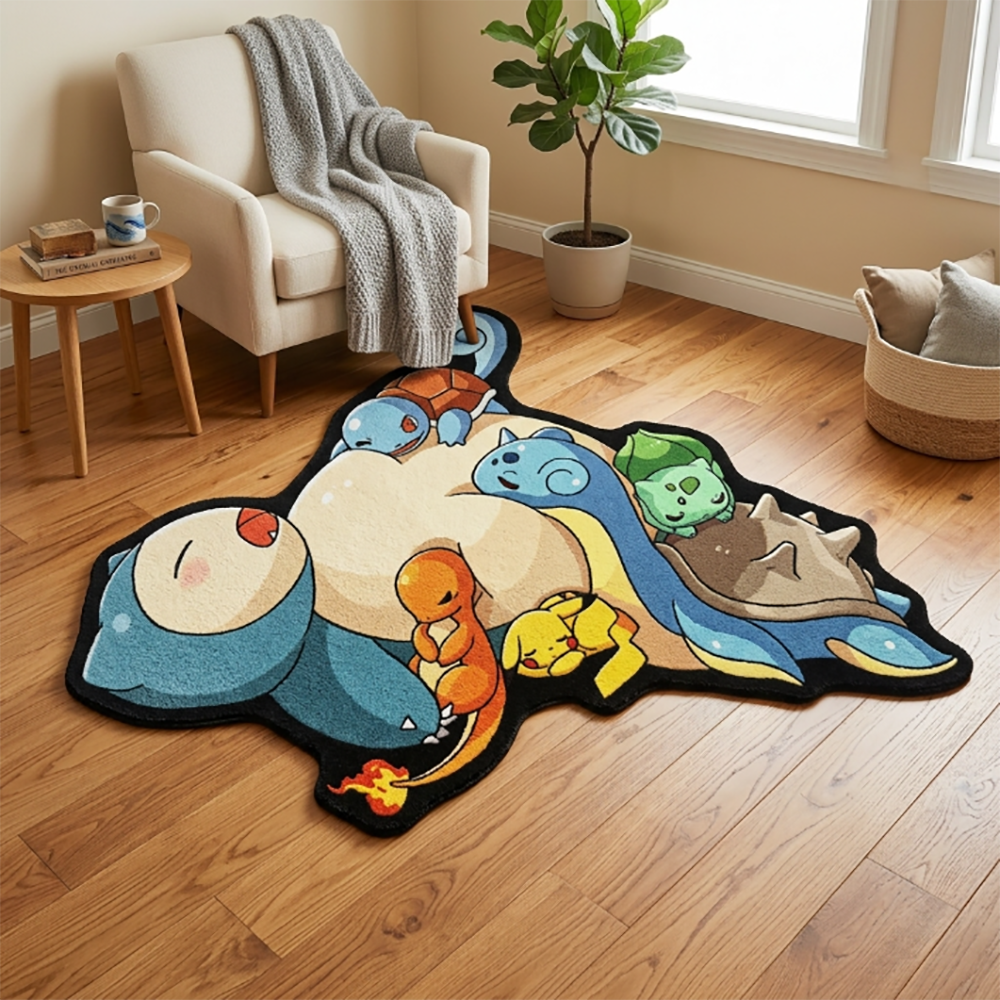 Cute Pokemon Floor Mat Snorlax - Gaming Accessories Cute recensione e prezzo
