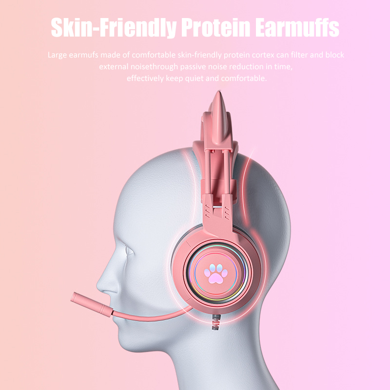 Cute Cat Ear Gaming Headphones - Gaming Accessories Kids recensione e prezzo