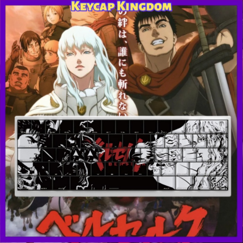 BERSERK Theme Anime Keycap 98  - Gaming Accessories To Gift recensione e prezzo