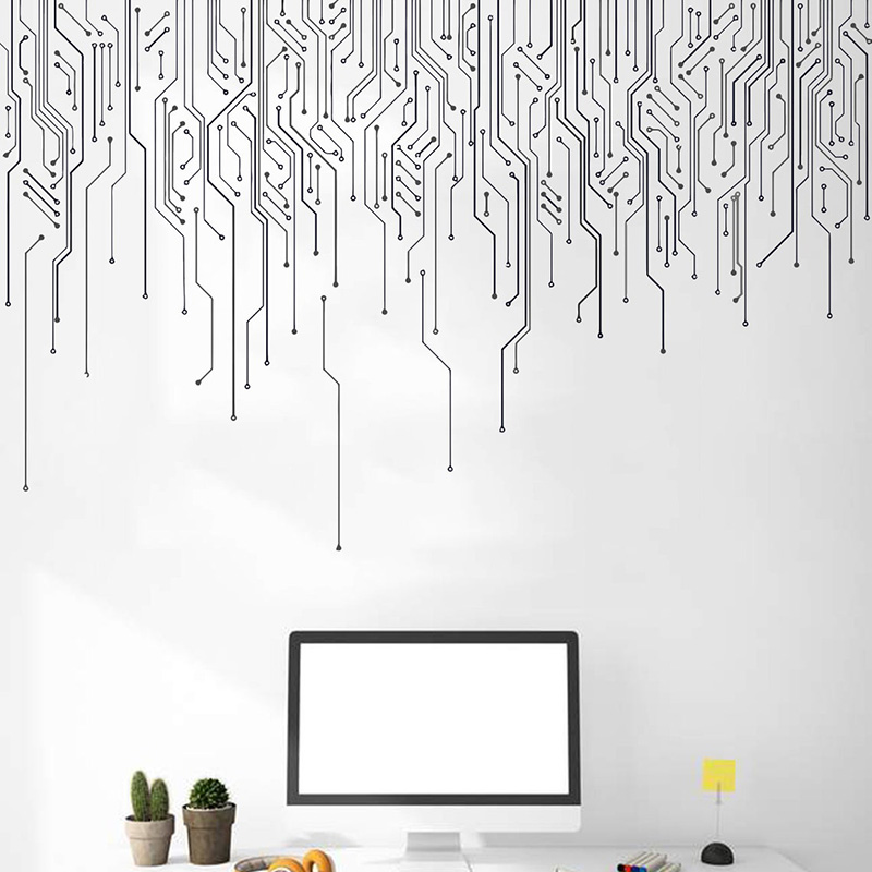 Computer IT Decor,Circuit Boar - Gaming Accessories Wall recensione e prezzo