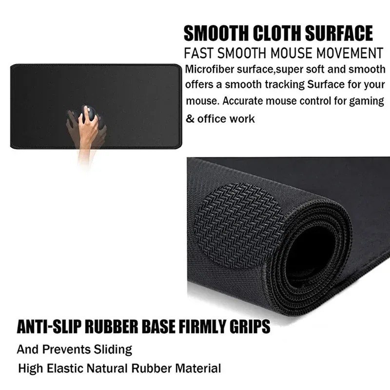 White Large Mouse Pad Carpet S - Gaming Accessories White recensione e prezzo