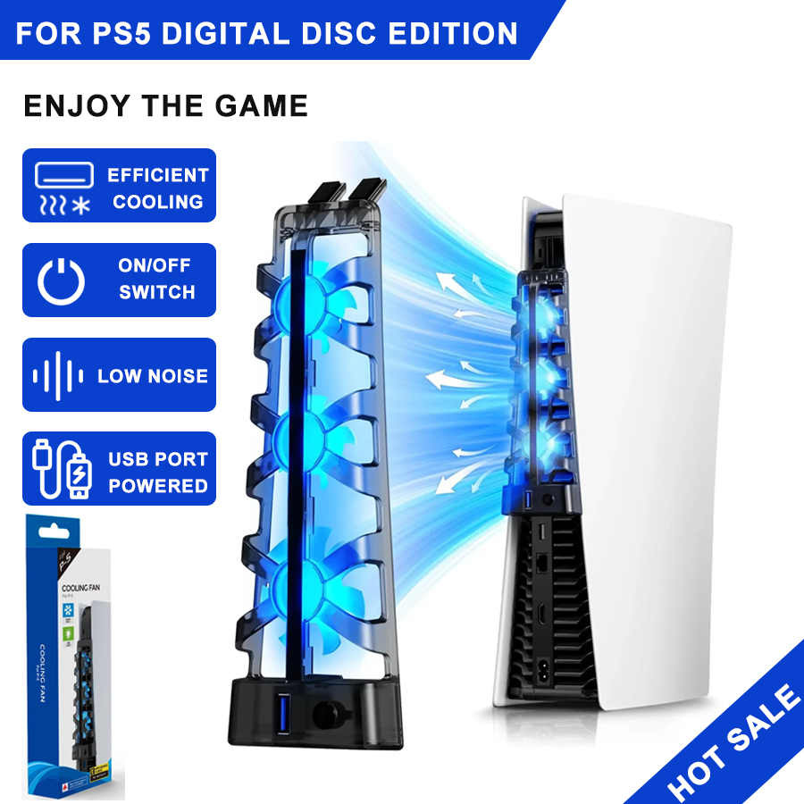 For PS5 Accessories Cooling Fa - Gaming Zone Accessories recensione e prezzo