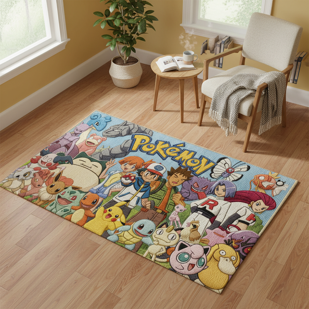 Pokemon Anime Rug: Gotta Catch - Gaming Accessories Kids recensione e prezzo